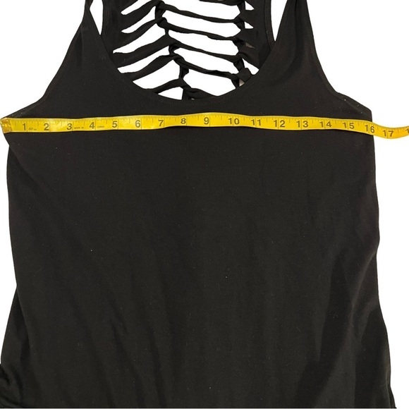 BECCA Sleeveless One Piece Jumpsuit with cutouts at Back Black M - Picture 10 of 13